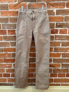 Madewell The Petite '90s Straight Cargo Pant in Garment-Dyed Canvas